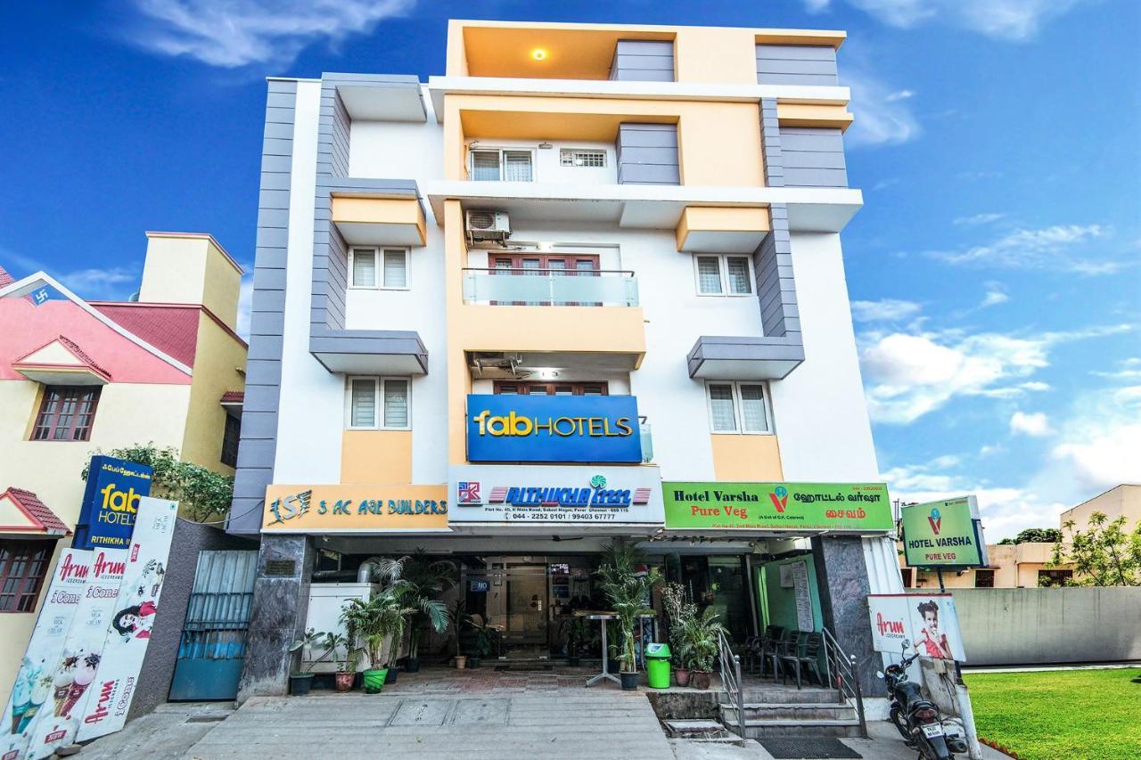 Fabhotel Rithikha Inn Porur Chennai Exterior foto